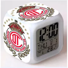 Reloj Despertador Toluca, Diablos Rojos Soccer