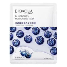 Mascarilla Facial De Arándanos 25gr X 10 Und Bioaqua