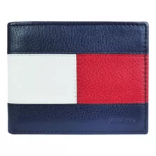 Billetera Tommy Hilfiger Billetera De Piel Delgada Removible