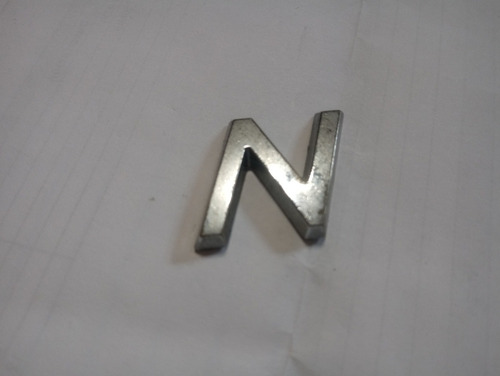 Letra N Parte De Emblema Outlander Mitsubishi Original Foto 5