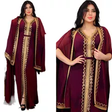 Middle East Sequin Dress Set Chiffon Two Piece Set