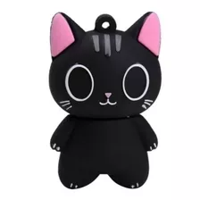 Memoria Usb 32gb Diseño Forma Figura Gato Animado