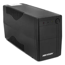 Ups Interactiva 600va Led Ds-ups600 Hikvision Color Negro