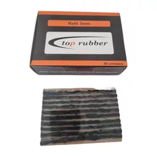 Refil Moto Tipo Macarrão 3mm Top Rubber 60 Consertos Novo