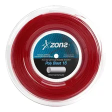 Corda Zons Poly Blast 1,30 Mm Vermelha (pack 5 Sets)