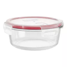 Contenedor Redondo Vidrio Pyrex Tapa Easy Vent 900cc