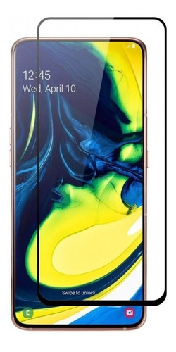 Glass Fullcover Templado Compatible Con Samsung A80