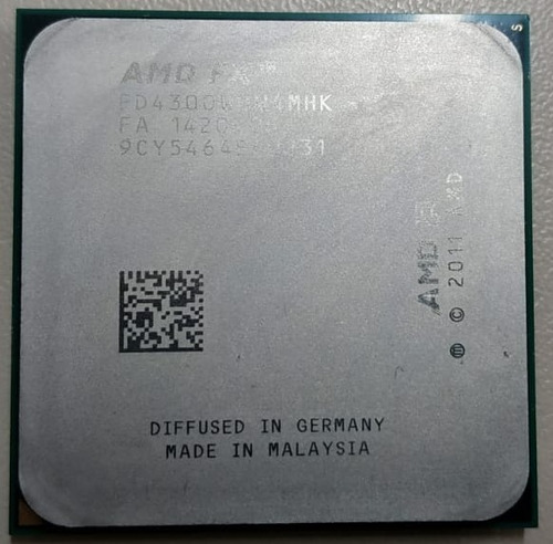Processador Amd Fx 4300 Black Edition 4 Núcleos E 3.8ghz