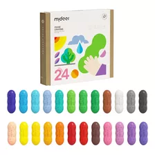 Crayones Ergonómicos Para Niños - 24 Colores