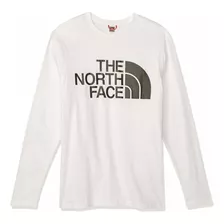 The North Face Mens Standard Ls Tee Eu, White, Medium Color White