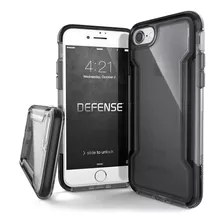 Estuche Para iPhone 7/8 X-doria Defense Clear En Negro