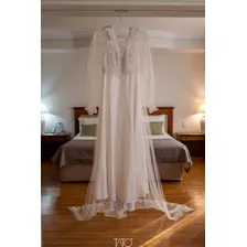 Vestido Novia Usado. Super Delicado Y Bellísimo Muy Cuidado 