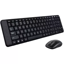 Kit Combo Teclado Y Mouse Inalambricos Logitech Mk220 Usb.