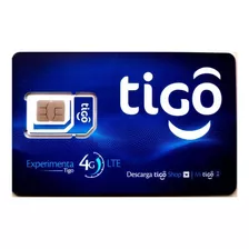 Sim Card Prepago Tigo Pack X 10 Unidades 