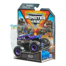 Monster Jam Camión De Metal Escala 1:64 Auto Monstruo Color Son Uva Digger
