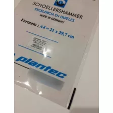 Papel De Calcar A4 65gr X 10u Schoeller Plantec Color Blanco