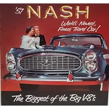 Catalogo Vintage Nash Ambassador 1951 50 X 50 Cm A112