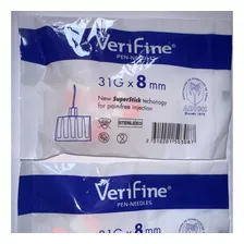  Agujas Verifine De 31g X 6mm