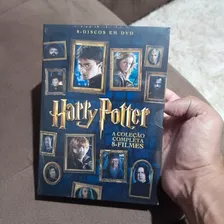 Box Dvd Harry Potter A Coleção Completa 8 Filmes Lacrado