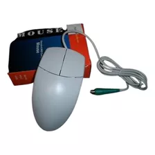  Mouse Dos Teclas - Bolita - Ps2 - Gris