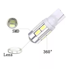 Lamparas Led T10 De 10 Smd Cob 5730 Con Lupa 1 Unidad