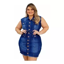 Vestido Plus Size Jeans 