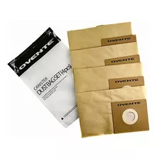 Ovente 4-pack Premium Disposable Compact Dust Bag