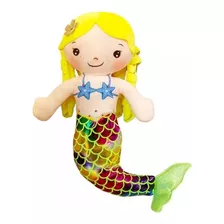 Muñeca De Trapo Sirena Amarilla