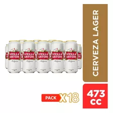 Pack 18 Cerveza Stella Artois Lata De 473cc