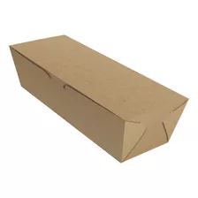 Embalagem Para Hot Dog Delivery - Médio - Kraft - 100 Un
