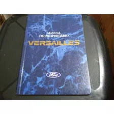 Manual Em Branco Versailles Ano 1993 1994 1995 Original Ford