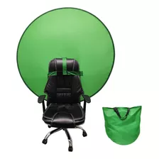 Chroma Key Portátil P/ Cadeira Fundo Infinito + Bolsa Brinde