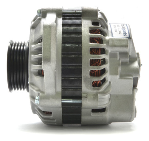 (1) Alternador Tipo Mitsubishi 90 Amps Colt L4 2.4l 93-94 Foto 2