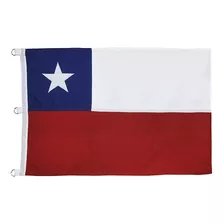 Bandera Chilena 1.20x1.80cm Doral-mimbral