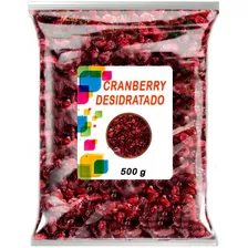 Cranberry Fruta Inteira Seca Desidratada Premium Nova - 500g