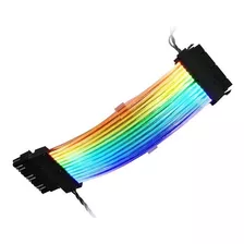 Cable Alargue Sharkoon Shark Xtend 24 Rgb Led Gamer 24 Pines