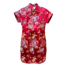 Vestido Oriental Estampa Floral Frete Gratis 