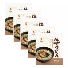 Kit Macarrão Fresh Udon Pré-cozido Sem Tempero 200g 5x