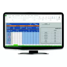 Planilha Cartão De Ponto E Horas Extras Até 200 Funcionários