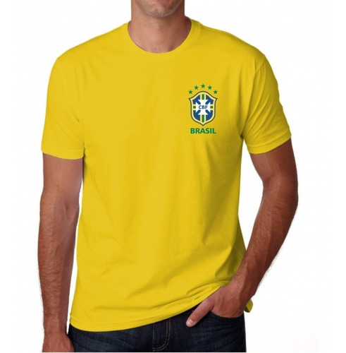 Camiseta Masculina Dry Fit Copa Do Mundo Brasil Black Friday