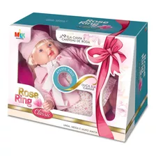 Boneca Canta Canção De Dormir Rose Ring Com Certificado