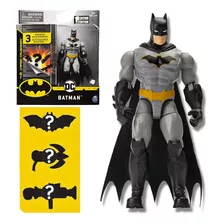 Boneco Batman - Dc 3 Acessorios Misteriosos Sunny Brinquedos