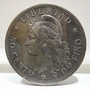 Primera imagen para búsqueda de moneda antigua 50 centavos argentina 1883