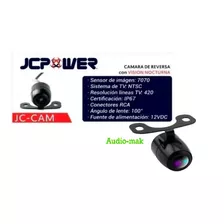 Cámara De Reversa Jc Power Jc-cam Universal Vision Nocturna
