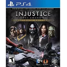  Injustice Gods Among Us Ultimate Edition Ps4 Envio Rapido