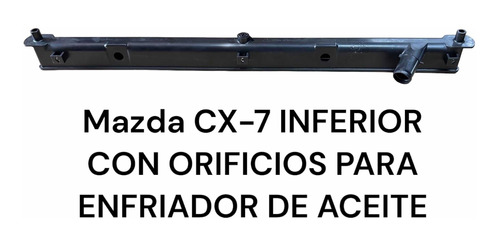 Tanque De Plastico Para Radiador De Mazda Cx-7 07-12 2.3/2.5 Foto 2