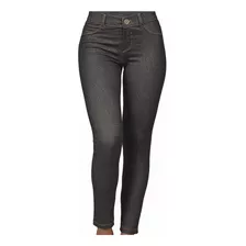 Calça Legging Feminina Demillus 000115 Jeans Preto