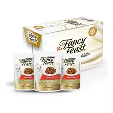 Comida Para Gato Purina Fancy Feast Cordero Caja C/12 Sobres