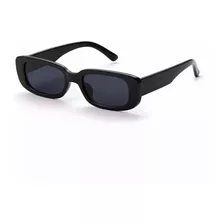 Óculos De Sol Retangular Blogueira Proteção Uv 400