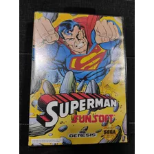 Juego Superman Sega Genesis Dc Comics Sunsoft Con Caja